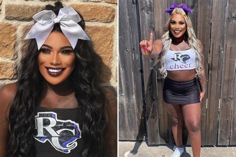 Transgender cheerleader booted from college denies assault .